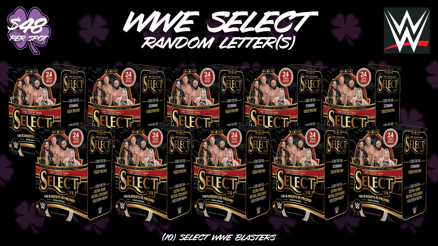 WWE Select (AB104) - Random Letter(s)