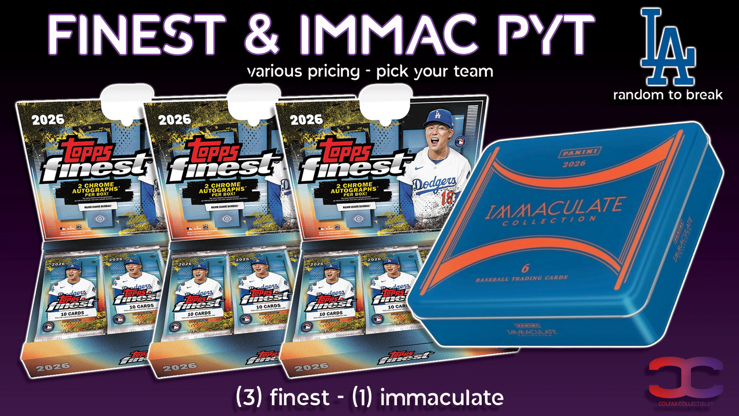 CC706 - Finest & Immac PYT - Pick Your Team
