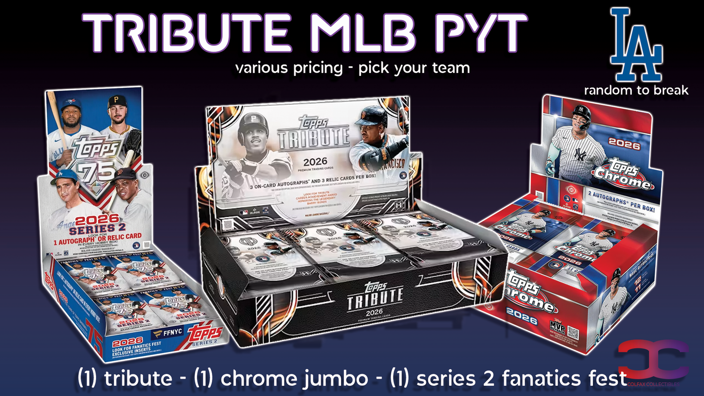 CC725 - Tribute MLB PYT - Pick Your Team