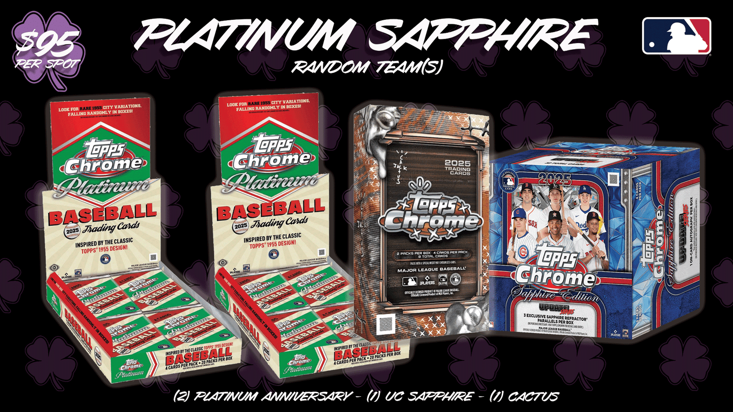 AB257 - Platinum Sapphire MLB - Random Team