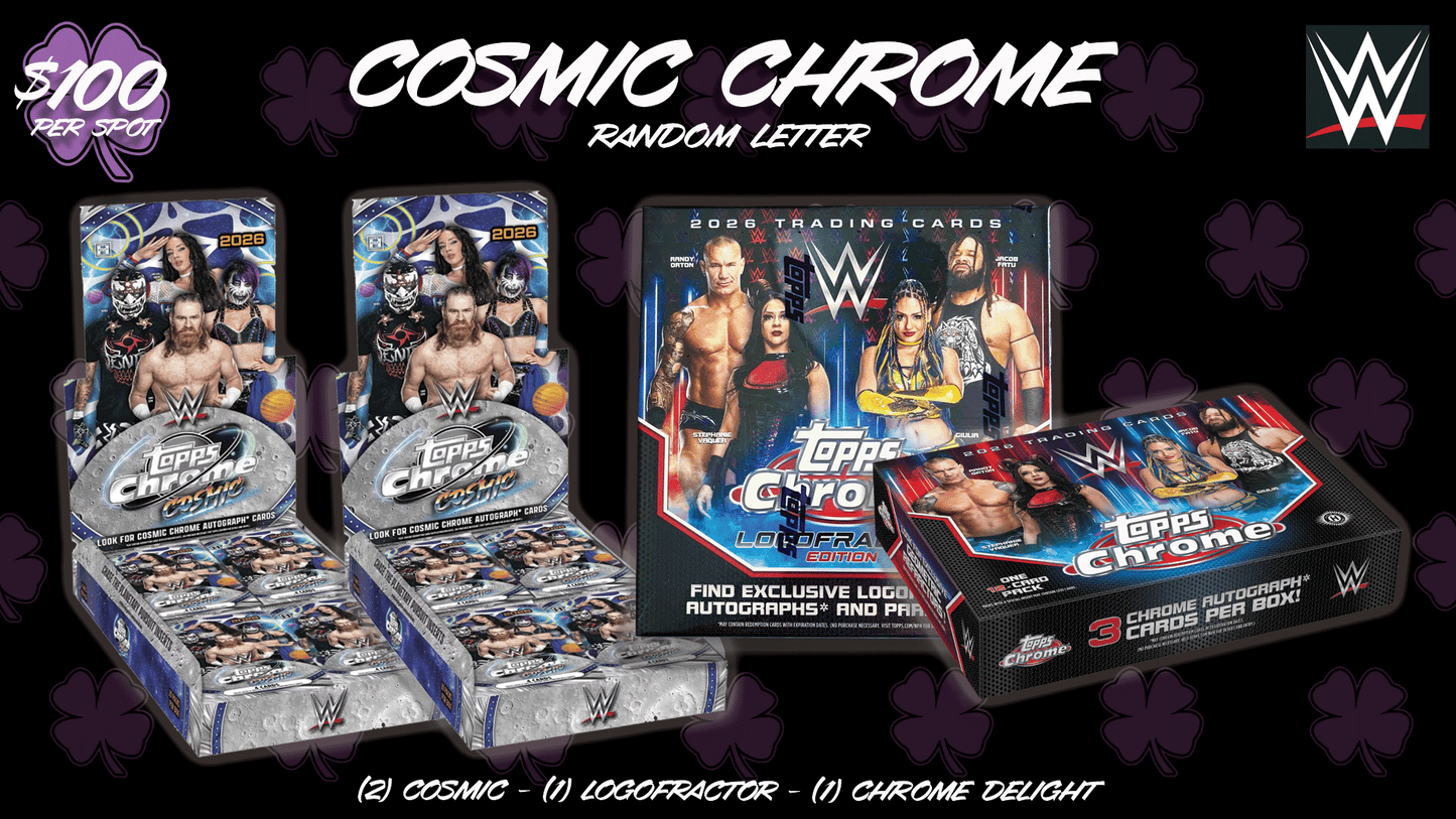 AB258 - Cosmic Chrome WWE - Random Team