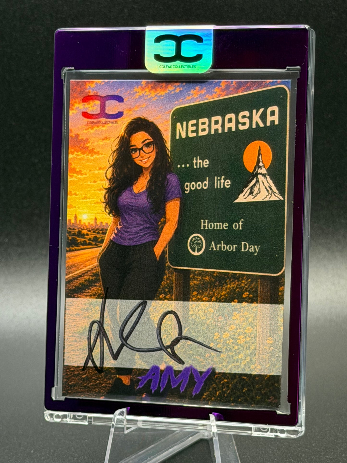 Colfax Autographed Cards