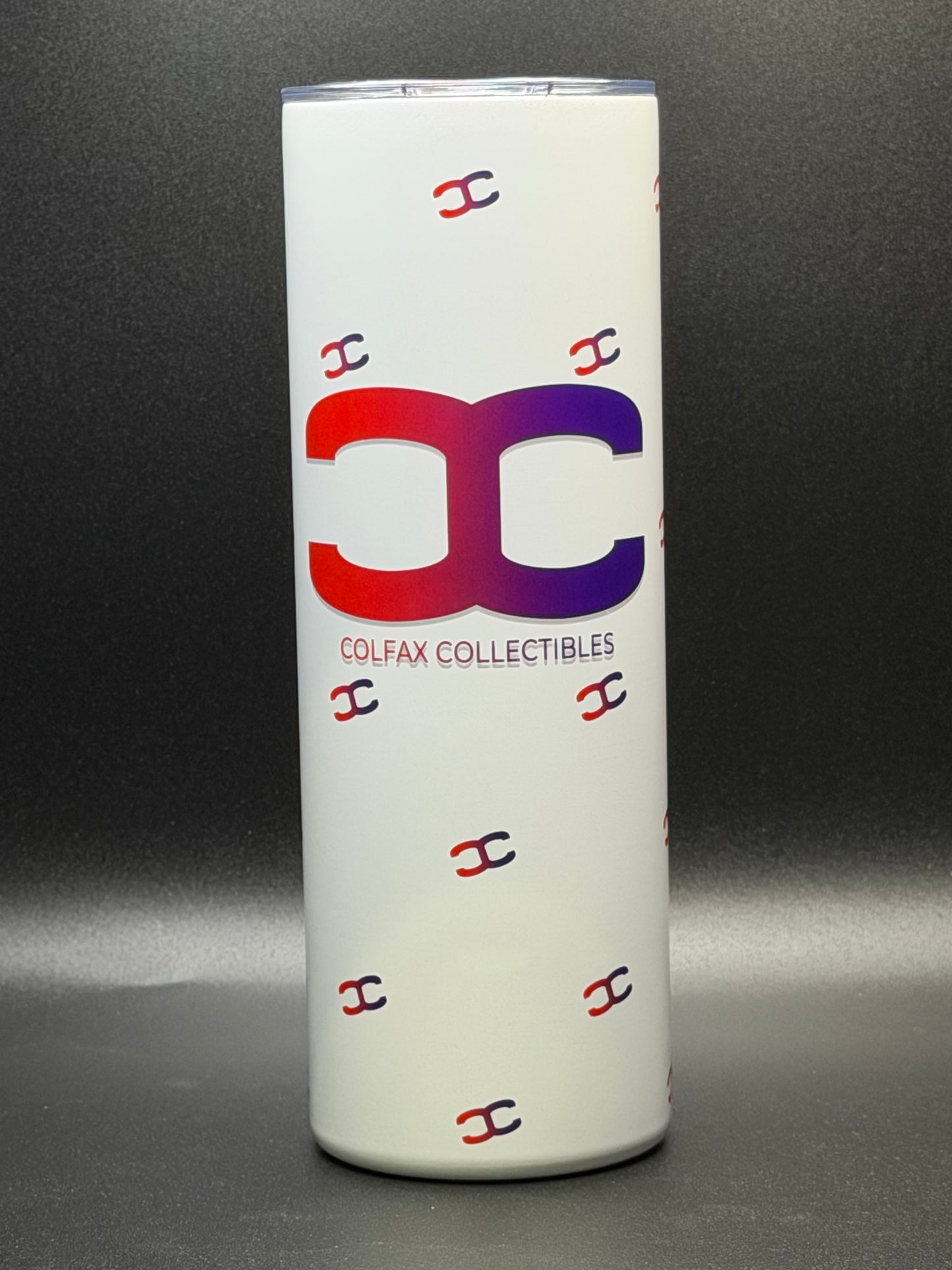 Colfax Logo Repeat Tumbler