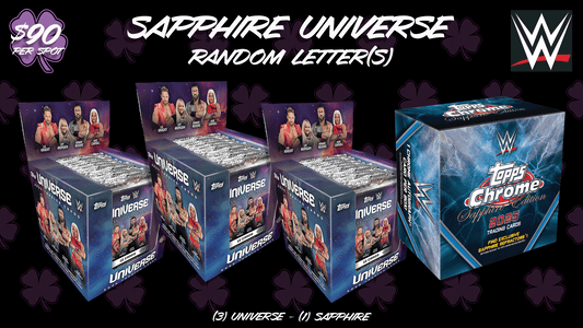 AB183 - Sapphire Universe - Random Letter(s)