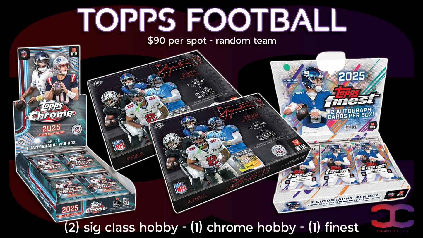 CC677 - Topps Football - Random Team