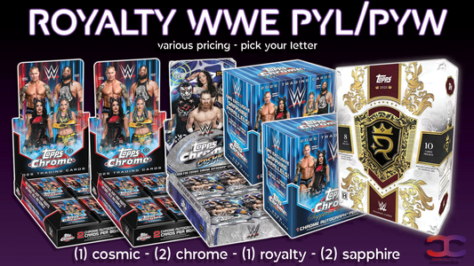 CC704 - Royalty WWE PYL/PYW - Pick Your Letter/Wrestler