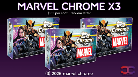 CC705 - Marvel Chrome X3 - Random Letter