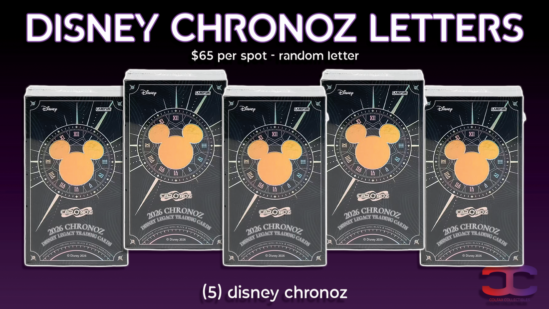 CC757 - Disney Chronoz Letters (Random Letter)