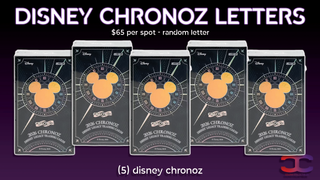 CC757 - Disney Chronoz Letters (Random Letter)