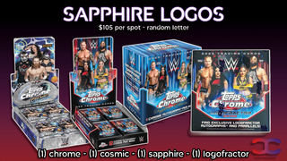CC778 - Sapphire Logos (Random Letter)
