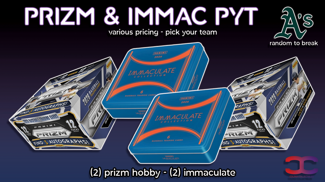 CC787 - Prizm & Immac PYT (Pick Your Team)