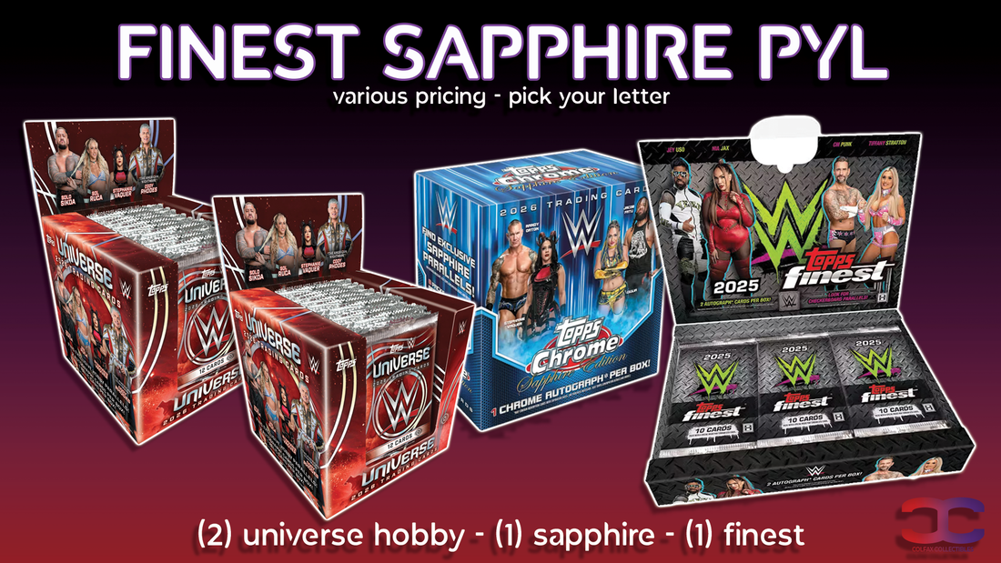 CC801 - Finest Sapphire PYL (Pick Your Letter)