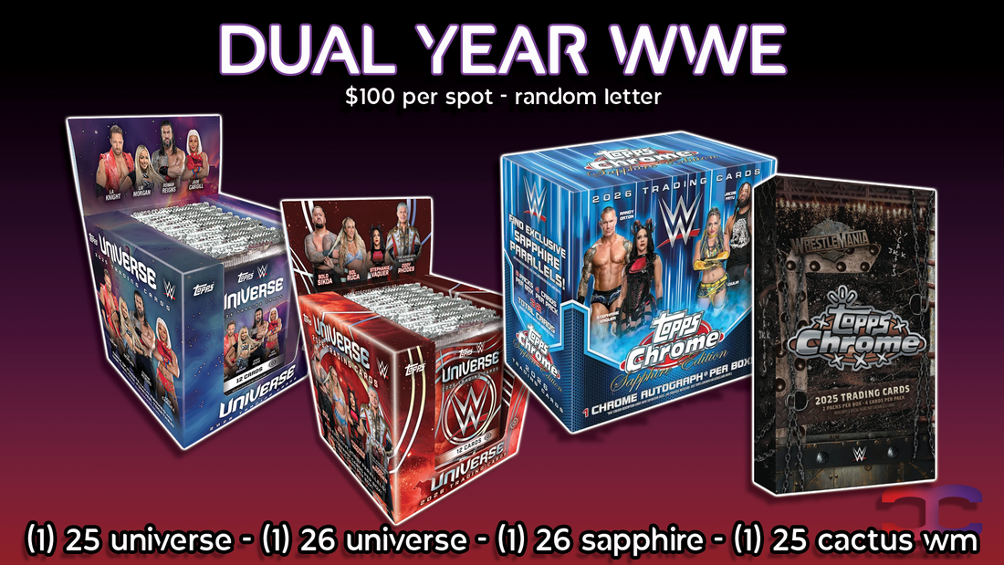 CC807 - Dual Year WWE (Random Letter)