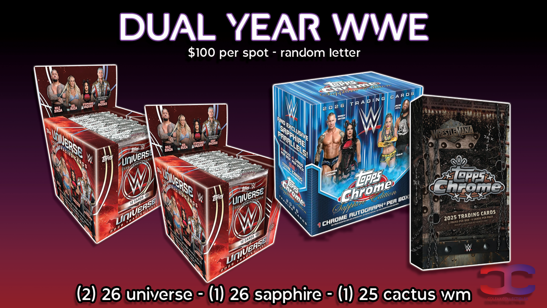 CC807 - Dual Year WWE (Random Letter)