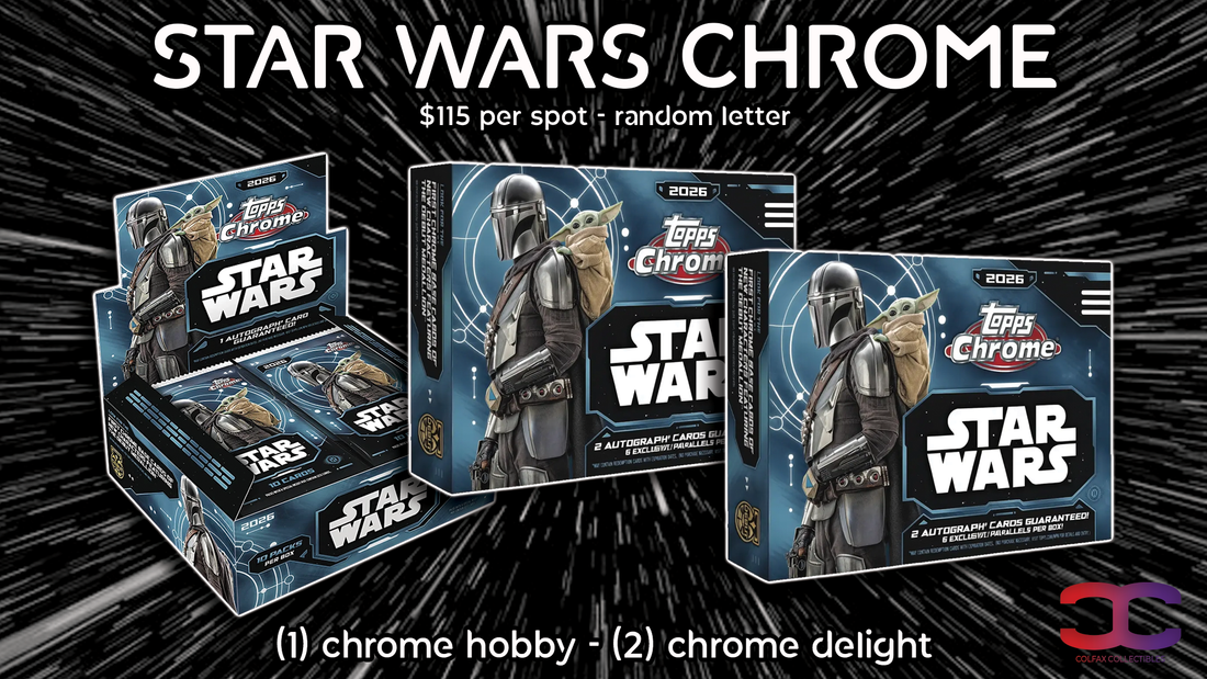 CC814 - Star Wars Chrome (Random Letter)