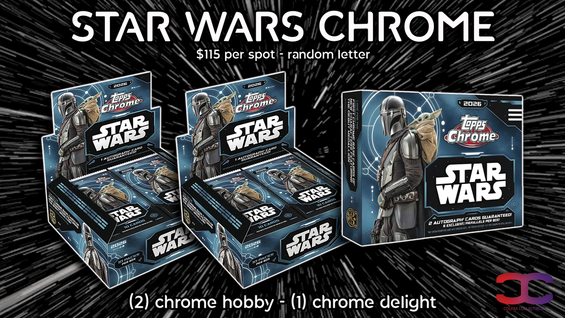 CC810 - Star Wars Chrome (Random Letter)