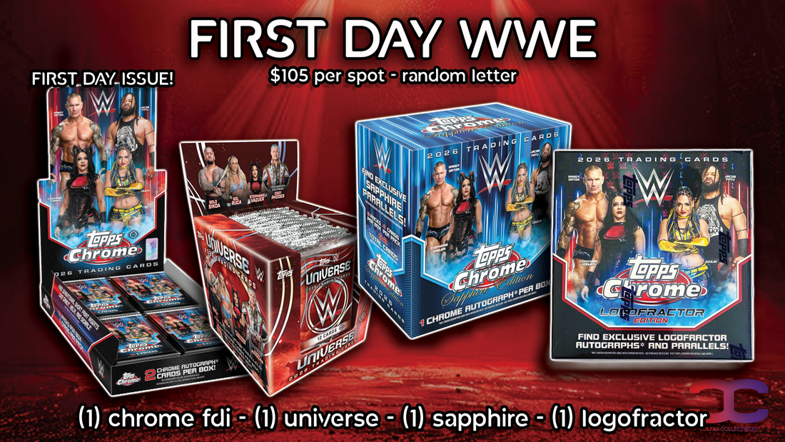 CC815 - First Day WWE (Random Letter)