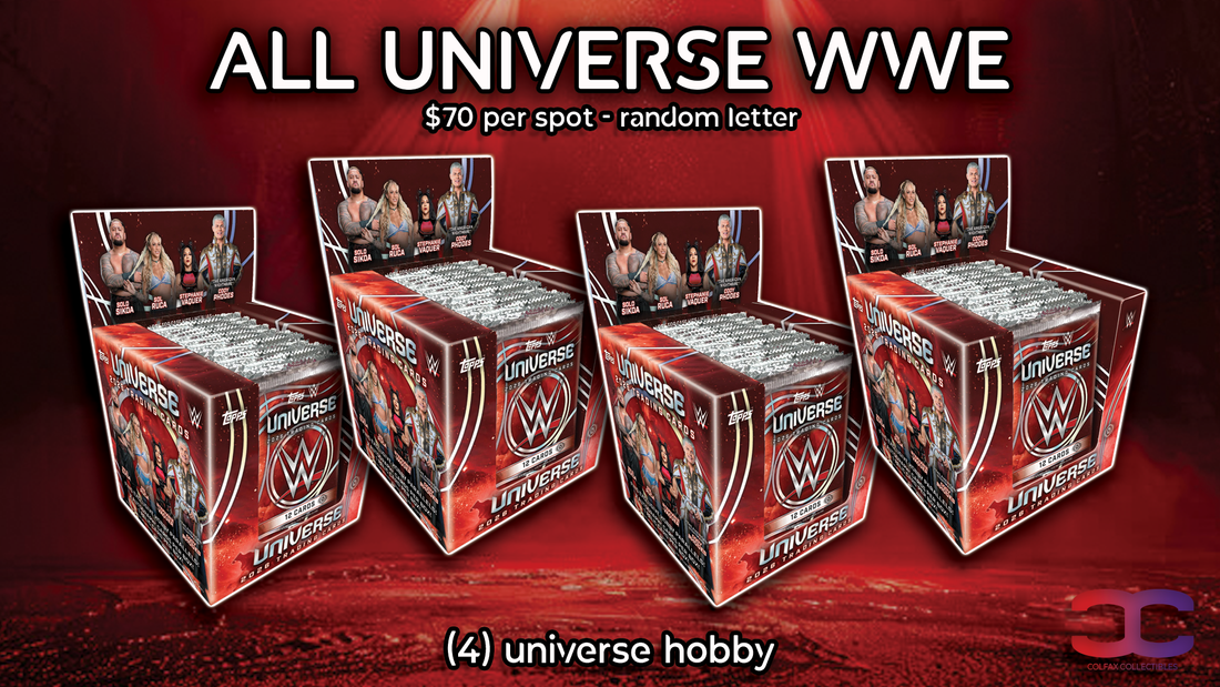 CC816 - All Universe WWE (Random Letter)
