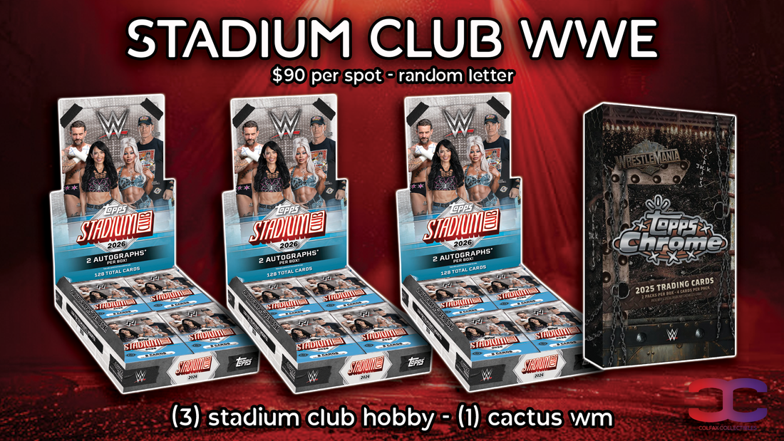 CC834 - Stadium Club WWE (Random Letter)