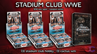 CC834 - Stadium Club WWE (Random Letter)