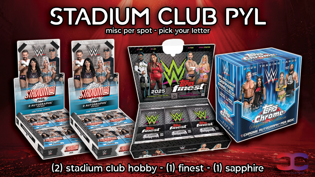 CC842 - Stadium Club PYL (Pick Your Letter)