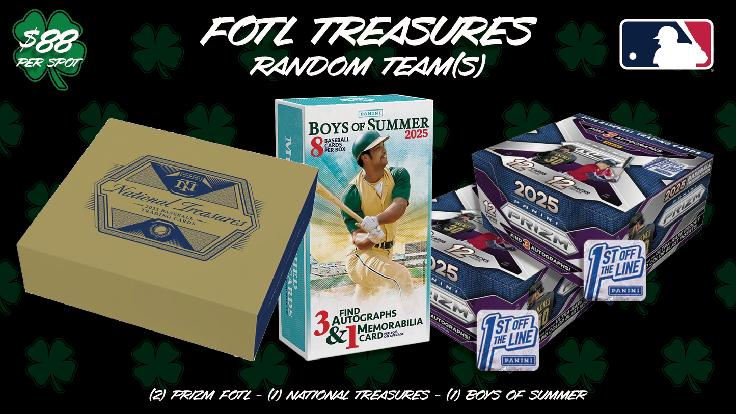 CC330 - FOTL Treasures - Random Teams