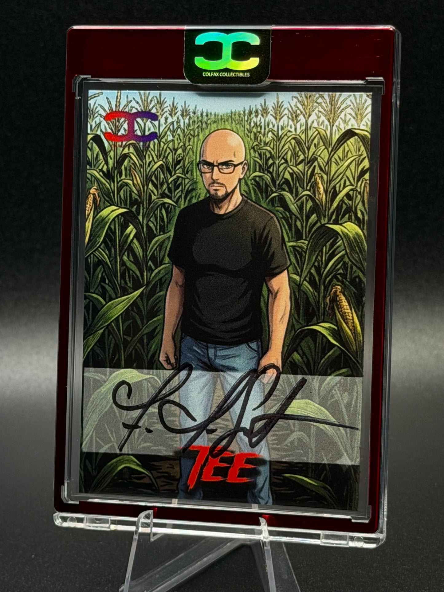 Colfax Autographed Cards